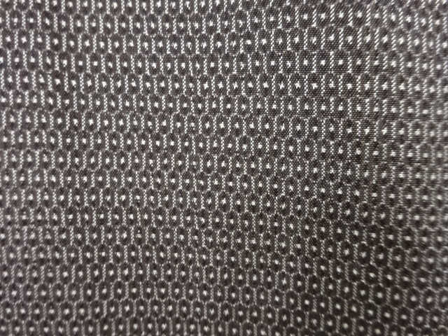 アンティーク　本場泥大島紬100亀甲男物着物アンサンブル